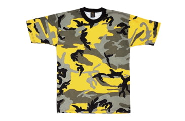 Image of Rothco Colored Camo T-Shirts, Electric Blue Camo, Small, 60173-ElectricBlueCamo-S