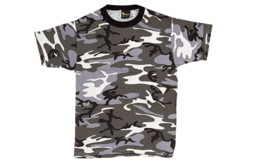 Image of Rothco Colored Camo T-Shirts, Electric Blue Camo, Small, 60173-ElectricBlueCamo-S