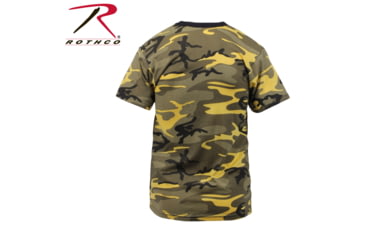Image of Rothco Colored Camo T-Shirts, Electric Blue Camo, Small, 60173-ElectricBlueCamo-S