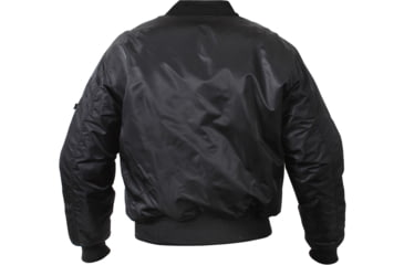 Image of Rothco Concealed Carry MA-1 Flight Jacket, Black, Small, 77350-Black-S