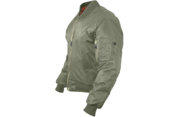 Image of Rothco Concealed Carry MA-1 Flight Jacket, Sage Green, Small, 77450-SageGreen-S
