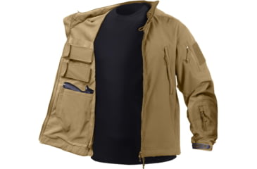 Image of Rothco Concealed Carry Soft Shell Jacket, Coyote Brown, Medium, 55485-CoyoteBrown-M