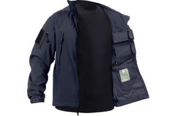 Image of Rothco Concealed Carry Soft Shell Jacket - Mens, Midnight Navy Blue, Small, 56385-MidnightNavyBlue-S