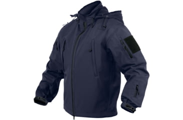 Image of Rothco Concealed Carry Soft Shell Jacket - Mens, Midnight Navy Blue, Small, 56385-MidnightNavyBlue-S