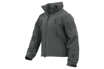 Image of Rothco Concealed Carry Soft Shell Jacket - Men's, Gunmetal Grey, Extra Large, 55785-GunmetalGrey-XL