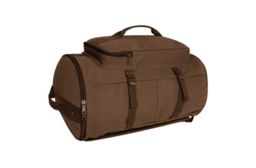 Image of Rothco Convertible Canvas Duffle / Backpack - 19 Inches, Brown, 25160-Brown