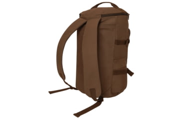 Image of Rothco Convertible Canvas Duffle / Backpack - 19 Inches, Brown, 25160-Brown