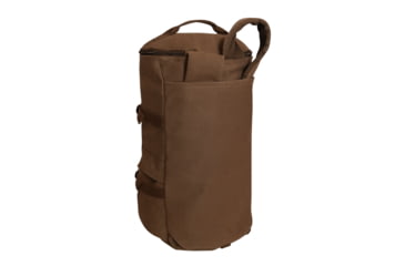 Image of Rothco Convertible Canvas Duffle / Backpack - 19 Inches, Brown, 25160-Brown