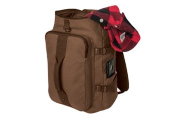 Image of Rothco Convertible Canvas Duffle / Backpack - 19 Inches, Brown, 25160-Brown