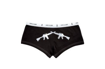 Image of Rothco Crossed Rifles Booty Shorts &amp; Tank Top, Extra Small, 3985-Bottom-XS