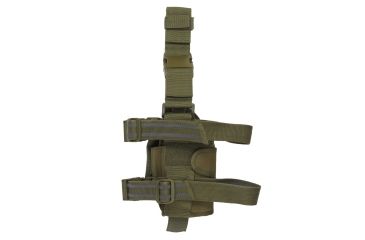 Image of Rothco Deluxe Adjustable Drop Leg Tactical Holster, Olive Drab, 10754-OliveDrab