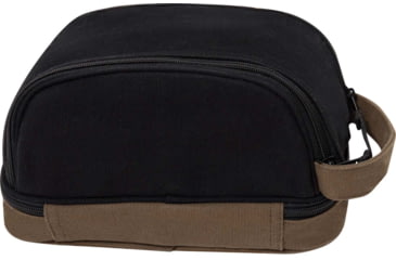 Image of Rothco Deluxe Canvas Travel Kit, Black, 1854-Black
