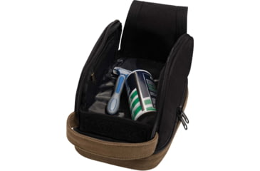 Image of Rothco Deluxe Canvas Travel Kit, Black, 1854-Black