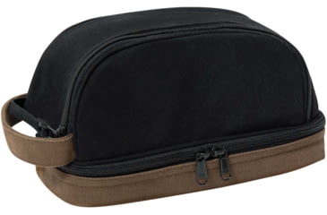 Image of Rothco Deluxe Canvas Travel Kit, Black, 1854-Black