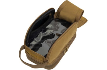 Image of Rothco Deluxe Canvas Travel Kit, Coyote Brown, 1854-CoyoteBrown