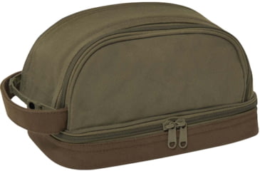 Image of Rothco Deluxe Canvas Travel Kit, Olive Drab, 1854-OliveDrab