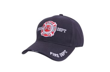 Image of Rothco Deluxe Fire Department Low Profile Cap, 9365