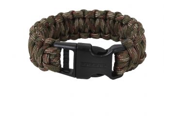 Image of Rothco Deluxe Paracord Bracelets, Woodland Camo, 7, 978-WoodlandCamo-7Inches