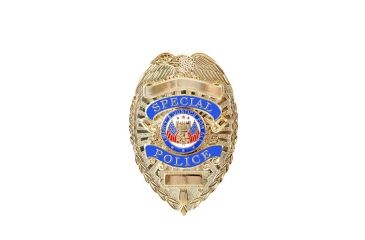 Image of Rothco Deluxe Special Police Badge, Gold, 1926-Gold