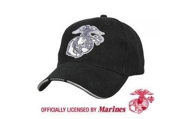 Image of Rothco Deluxe U.S.M.C. G &amp; A Low Profile Insignia Cap w/ Marines Backstrap, 9897