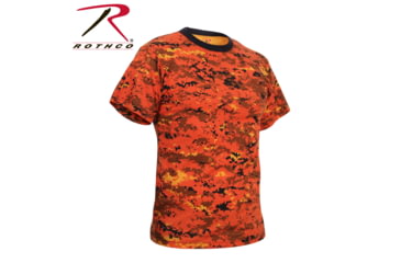 Image of Rothco Digital Camo T-Shirt 5212, S, Heritage Walnut, 61800-HeritageWalnut-S