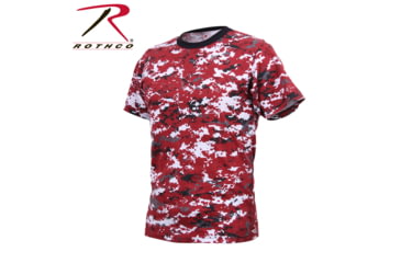 Image of Rothco Digital Camo T-Shirt 5212, S, Heritage Walnut, 61800-HeritageWalnut-S