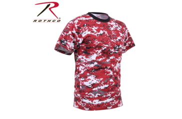 Image of Rothco Digital Camo T-Shirt 5212, S, Heritage Walnut, 61800-HeritageWalnut-S