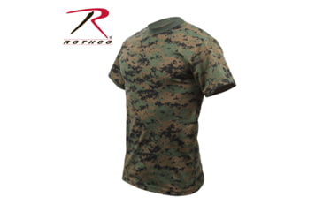 Image of Rothco Digital Camo T-Shirt 5212, S, Heritage Walnut, 61800-HeritageWalnut-S