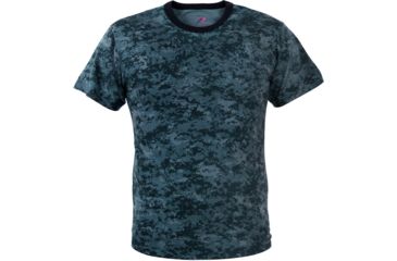 Image of Rothco Digital Camo T-Shirt, Midnight Navy Blue, L, 88947-MidnightNavyBlue-L