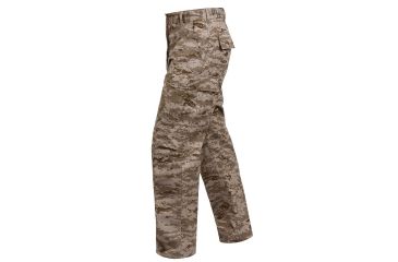 Image of Rothco Digital Camo Tactical BDU Pants, Desert Digital Camo, Small, 8650-DesertDigitalCamo-S