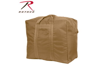 Image of Rothco Enhanced Aviator Kit Bag, Coyote Brown, 8162-CoyoteBrown