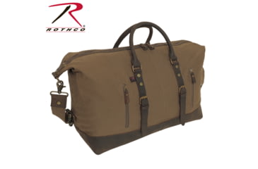Image of Rothco Extended Weekender Bag, Earth Brown, 9089-EarthBrown