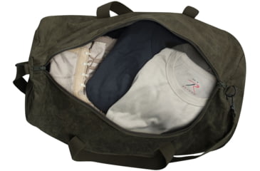 Image of Rothco Waxed Canvas Shoulder Duffle Bag, Olive Drab, 2417-OliveDrab