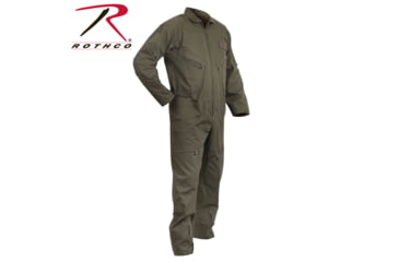 Image of Rothco Flightsuits, Olive Drab, 7XL, 75380-OliveDrab-7XL