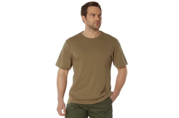 Image of Rothco Full Comfort Fit T-Shirt, Brown, Extra Large, 84210-Brown-XL