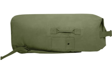 Image of Rothco G.I. Style Canvas Double Strap Duffle Bag, Olive Drab, 3486