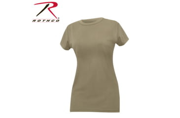 Image of Rothco Longer T-Shirt - Women's, Coyote Brown, Extra Small, 5916-XS