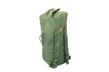 Image of Rothco G.I. Type Enhanced Double Strap Duffle Bag, Olive Drab, 2484-OliveDrab