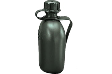 Image of Rothco Genuine G.I 3-Piece Canteen with Clip, 1 qt, Olive Drab, 610