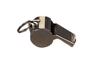 Image of Rothco GI Style Police Whistle, Silver, 10356-Silver