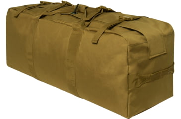 Image of Rothco GI Type Enhanced Duffle Bag, Coyote Brown, 32x12x12in, 2885-CoyoteBrown