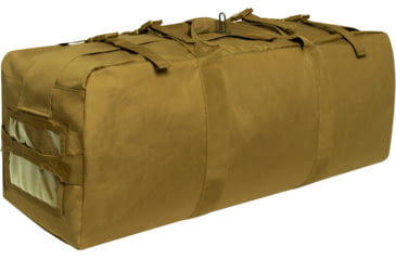 Image of Rothco GI Type Enhanced Duffle Bag, Coyote Brown, 32x12x12in, 2885-CoyoteBrown
