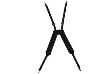 Image of Rothco GI Type Enhanced H Style LC-1 Suspenders, Black, 40050-Black