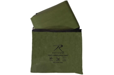 Image of Rothco Heavy Duty Survival Blanket, Olive Drab, 90690