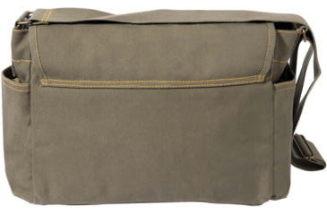 Image of Rothco Heavyweight Canvas Classic Messenger Bag w/ Military Stencil, Olive Drab, 91182-OliveDrab