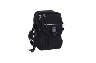 Image of Rothco Heavyweight Canvas Classic Passport Travel Pouch, Black, 99146-Black
