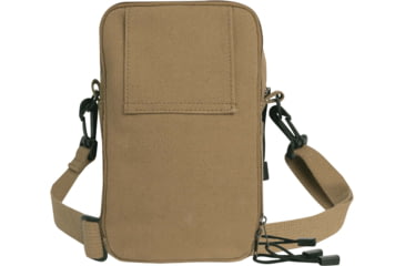 Image of Rothco Heavyweight Classic Canvas Passport Travel Pouch, Coyote Brown, 91460-CoyoteBrown