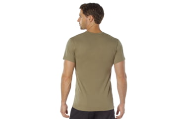 Image of Rothco Heavyweight T-Shirt 5014, AR 670-1 Coyote Brown, XL, 50180-AR670-1CoyoteBrown-XL