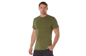 Image of Rothco Heavyweight T-Shirt 5014, Olive Drab, XL, 50190-OliveDrab-XL