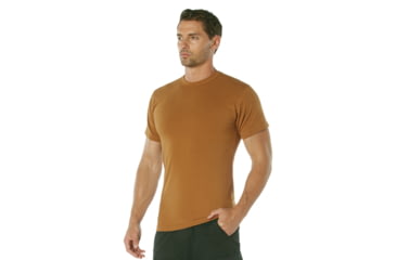 Image of Rothco Heavyweight T-Shirt 5014, XL, Work Brown, 50185-WorkBrown-XL
